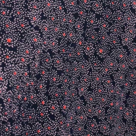 Boden Women's Navy Floral Spray Skater A-Line Flared Mini Skirt Size 6 - Picture 8 of 11